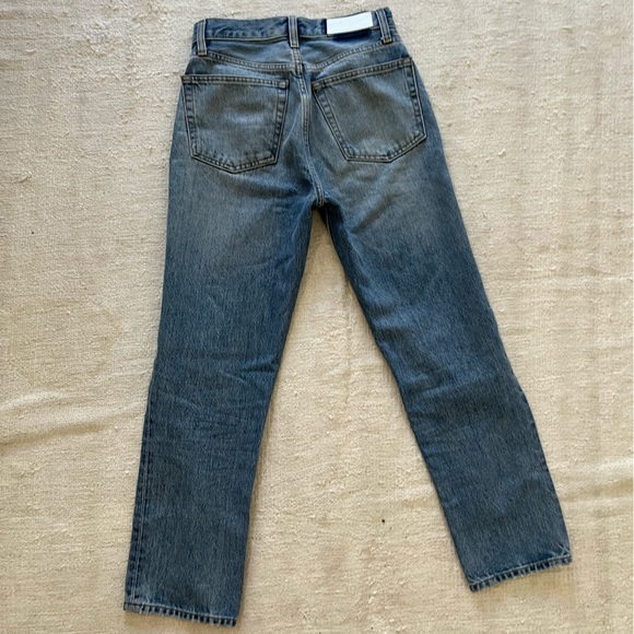 Redone for Jenni Kayne size 26 high rise straight leg denim - Picture 9 of 12